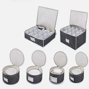 New Woffit Complete Dinnerware Storage Set